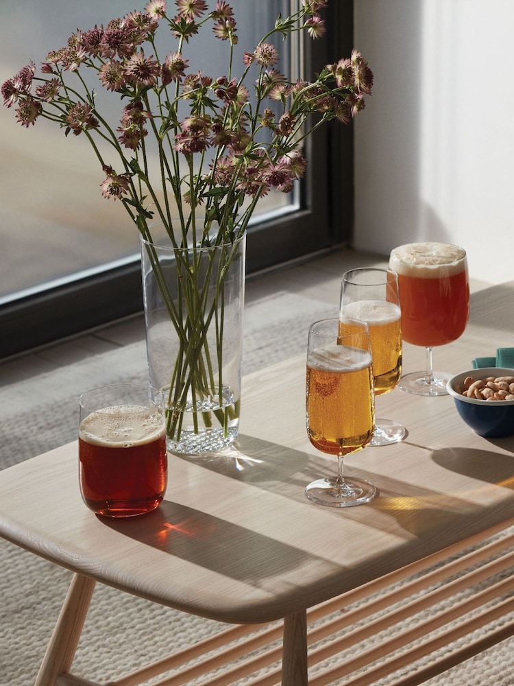 LSA International Borough Set of Pilsner 440ml Beer Glasses - Image 1 of 5