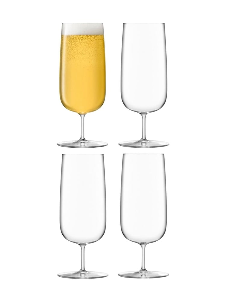 LSA International Borough Set of Pilsner 440ml Beer Glasses - Image 2 of 5