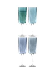 LSA International Gems Assorted Set of 210ml Champagne Flute - Imagem 2 de 5