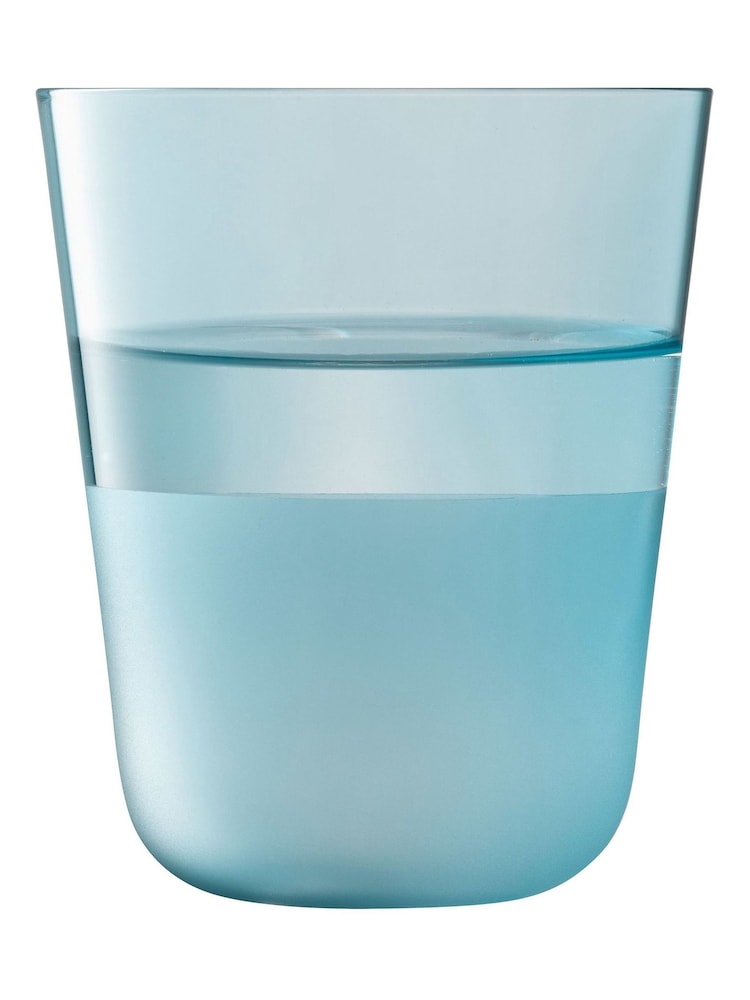 LSA International Set of 2 Sky Arc Contrast Tumblers 380ml - Image 3 of 4
