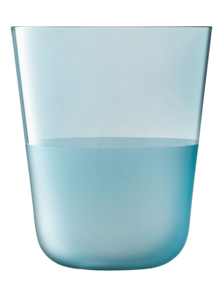 LSA International Set of 2 Sky Arc Contrast Tumblers 380ml - Image 4 of 4 LSA International Set of 2 Sky Arc Contrast Tumblers 380ml - Image 4 of 4