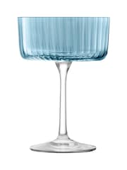 LSA International Sapphire Gems Assorted Set of 230ml Champagne Cocktail Glasses - Image 5 of 5