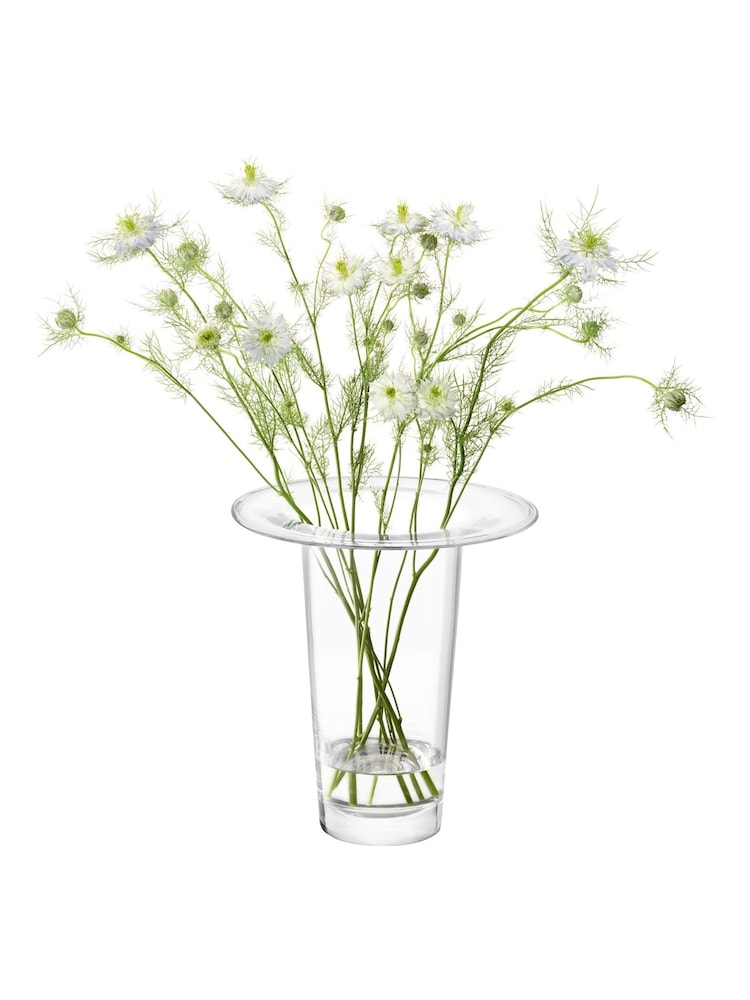 LSA International Clear Victoria Lantern Vase H26cm - Image 4 of 4