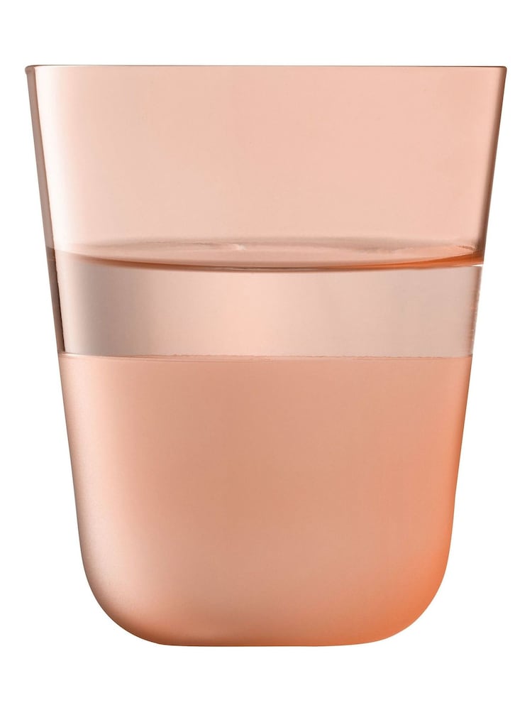 Lsa International ensemble de 2 gobelets à arc contrasté 380ml - Image 3 of 4