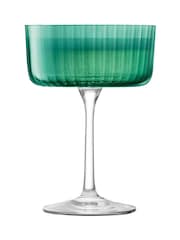 LSA International Jade Gems Assorted Set of 230ml Champagne Cocktail Glasses - Image 3 of 6