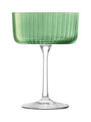 LSA International Jade Gems Assorted Set of 230ml Champagne Cocktail Glasses - Image 5 of 6