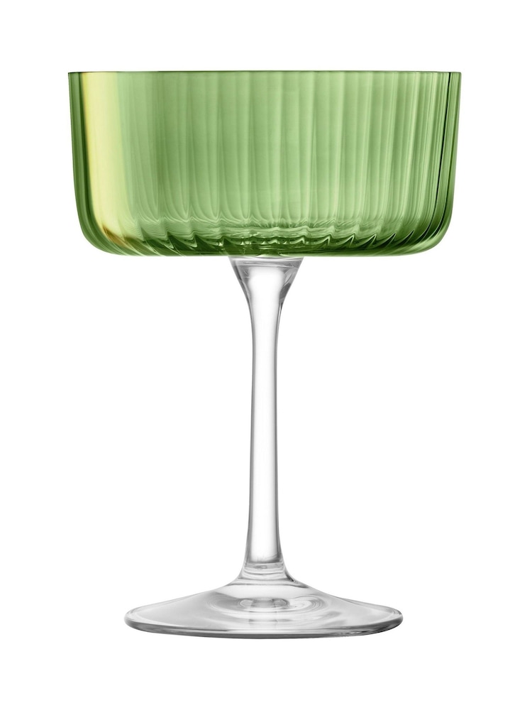 LSA International Jade Gems Assorted Set of 230ml Champagne Cocktail Glasses - Image 6 of 6