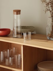 LSA International Gio Line Carafe and Cork Stopper 1.35L - Image 1 of 3