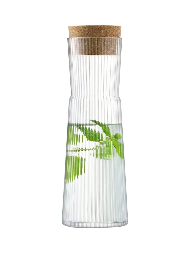 LSA International Gio Line Carafe and Cork Stopper 1.35L - Image 3 of 3