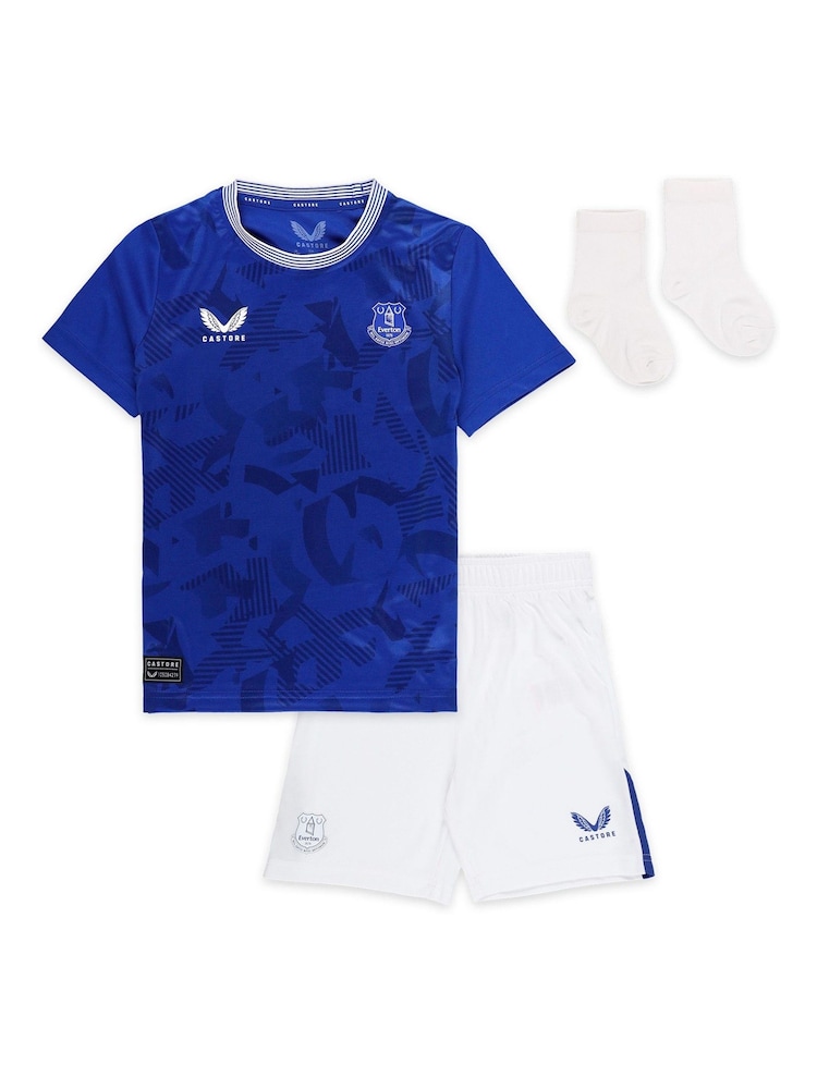 Castore Blue Everton Home Baby Kit 2024-25 with Calvert-Lewin 9 Printing - Image 3 of 3