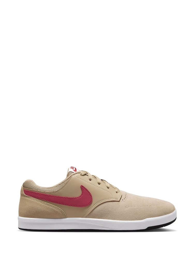 Nike Khaki Green Fokus Low Suede Trainers - Image 1 of 10 Nike Khaki Green Fokus Low Suede Trainers - Image 1 of 10