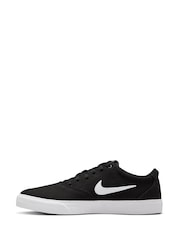 Nike Black Charge Canvas Low Trainers - Image 2 of 8