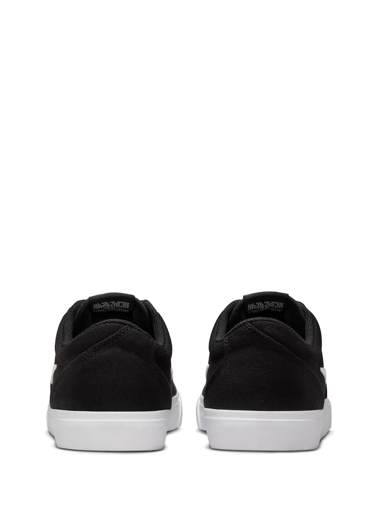 Nike Black Charge Canvas Low Trainers - Image 4 of 8