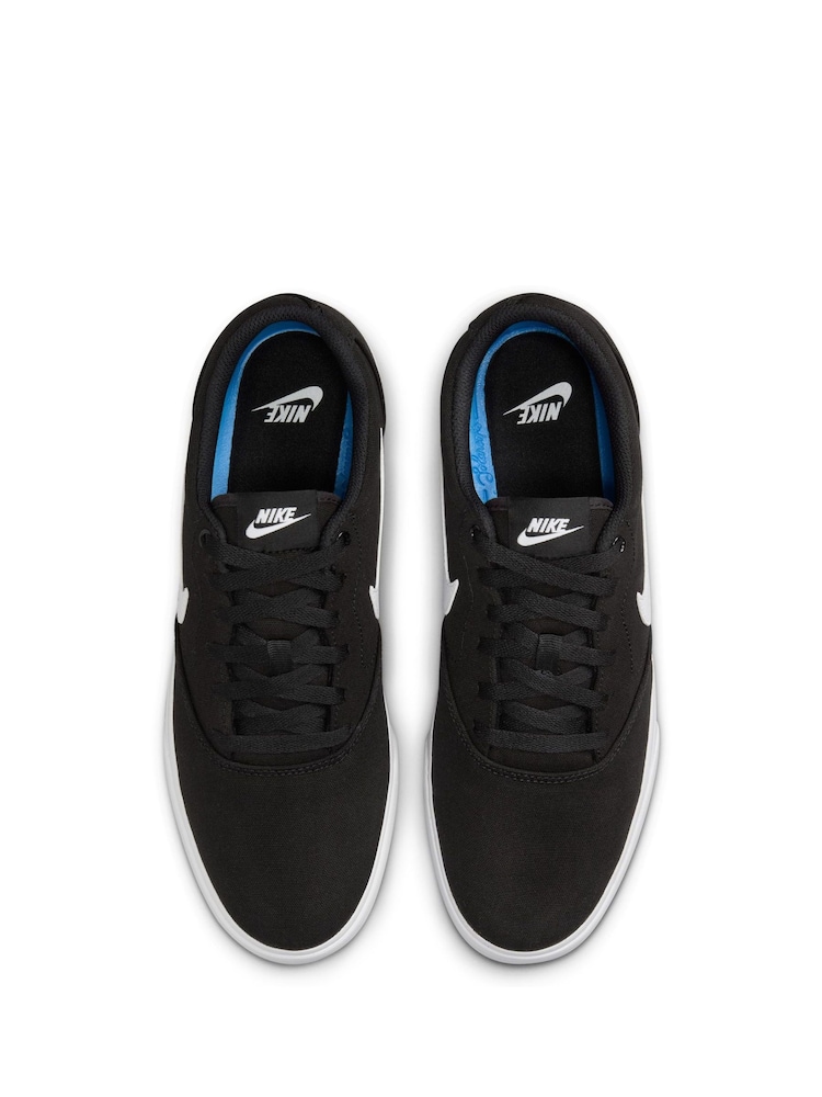 Nike Black Charge Canvas Low Trainers - Image 5 of 8