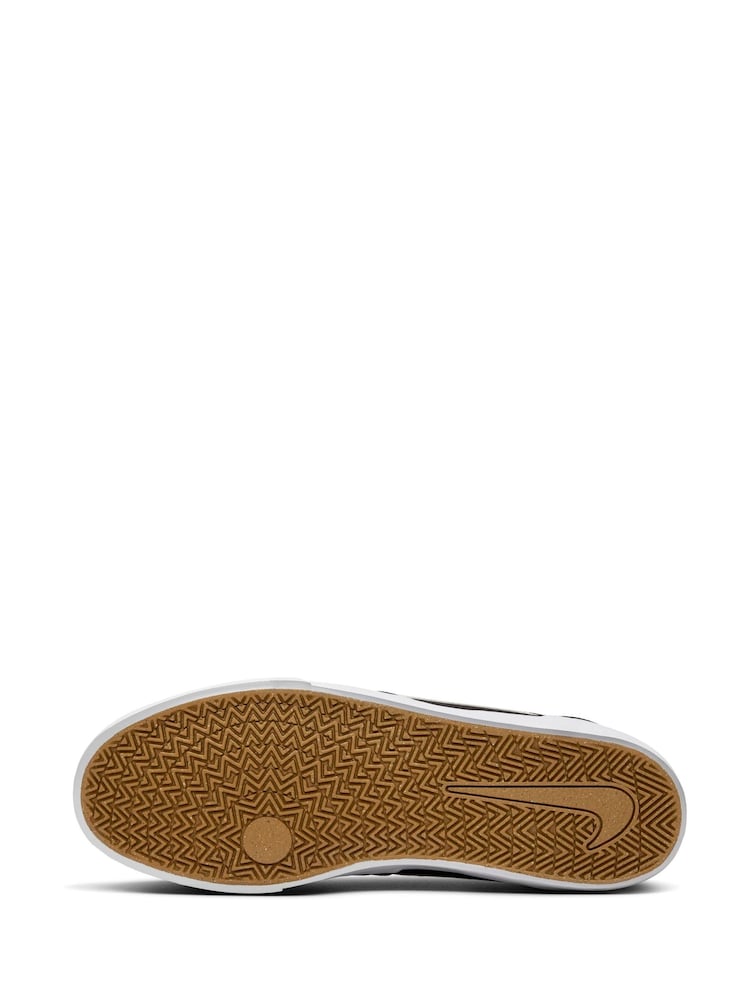Nike Black Charge Canvas Low Trainers - Image 6 of 8