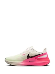 Nike White Structure 25 Road Running Trainers - Image 2 of 11