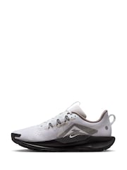 Nike white ReactX Pegasus Trail 5 Running Trainers - Image 2 of 11