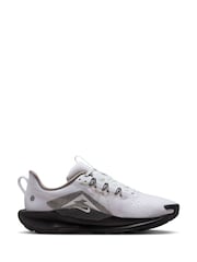 Nike white ReactX Pegasus Trail 5 Running Trainers - Image 3 of 11