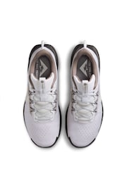 Nike white ReactX Pegasus Trail 5 Running Trainers - Image 6 of 11