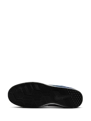Azul marino y blanco - Nike Fokus Bajo Suede Trainers - Imagen 6 de 8