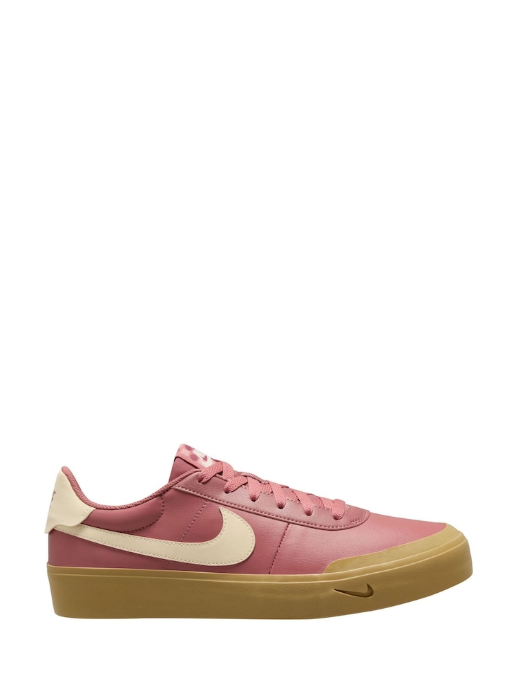 Nike Red Court Shot Trainers - Image 1 of 4