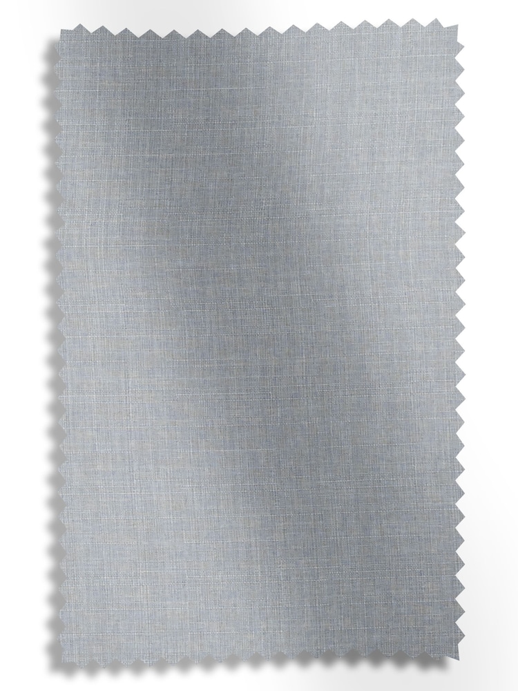 Blue Textured Made to Measure Curtains - Image 9 of 9