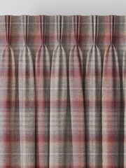 Red Cranford Check Made to Measure Curtains - Image 5 of 9