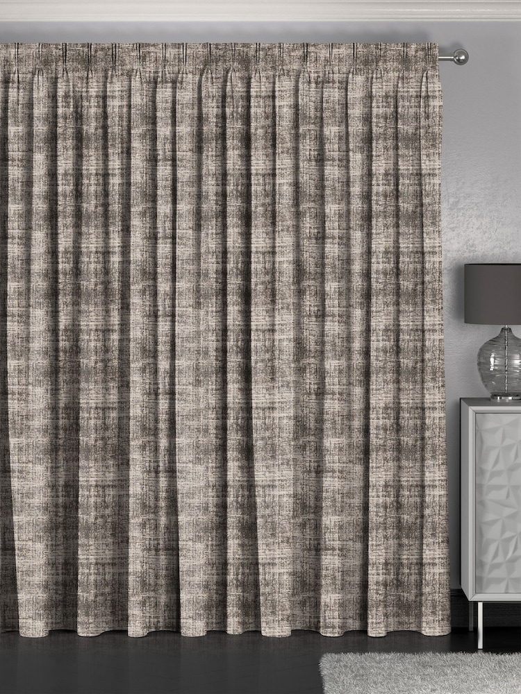Natural Texture Made to Measure Curtains - Image 2 of 9