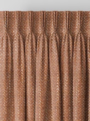 Orange Ashton Chunky Chenille Made to Measure Curtains - Image 5 of 9