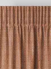Orange Ashton Chunky Chenille Made to Measure Curtains - Image 6 of 9