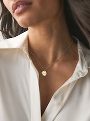 Gold Tone Mama Pendant Necklace - Image 1 of 6