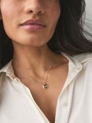 Gold Tone Mama Pendant Necklace - Image 2 of 6