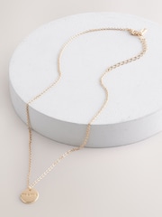 Gold Tone Mama Pendant Necklace - Image 6 of 6
