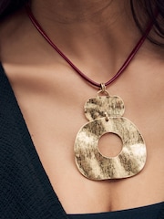 Tono dorado - Cord Necklace - Imagen 3 de 6