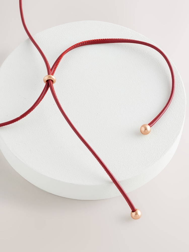 Tono dorado - Cord Necklace - Imagen 6 de 6