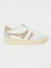 Gola Light Grey Grandslam Trident Trainers - Image 1 of 3