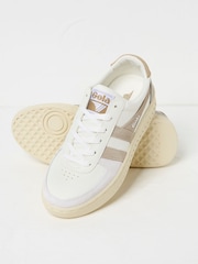 Gola Light Grey Grandslam Trident Trainers - Image 3 of 3
