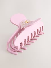 Pink Matte Claw Hair Clip - Image 1 of 3