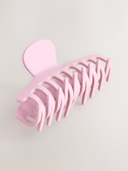 Pink Matte Claw Hair Clip - Image 2 of 3