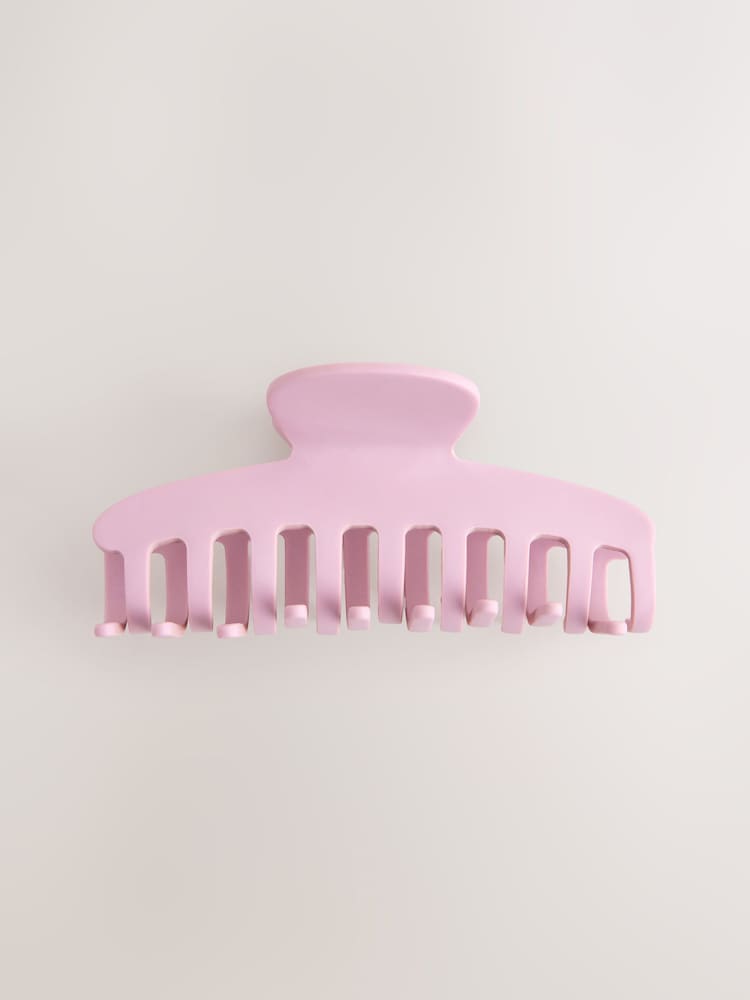 Pink Matte Claw Hair Clip - Image 3 of 3