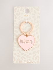 Gold Tone Mama Heart Keyring - Image 3 of 3