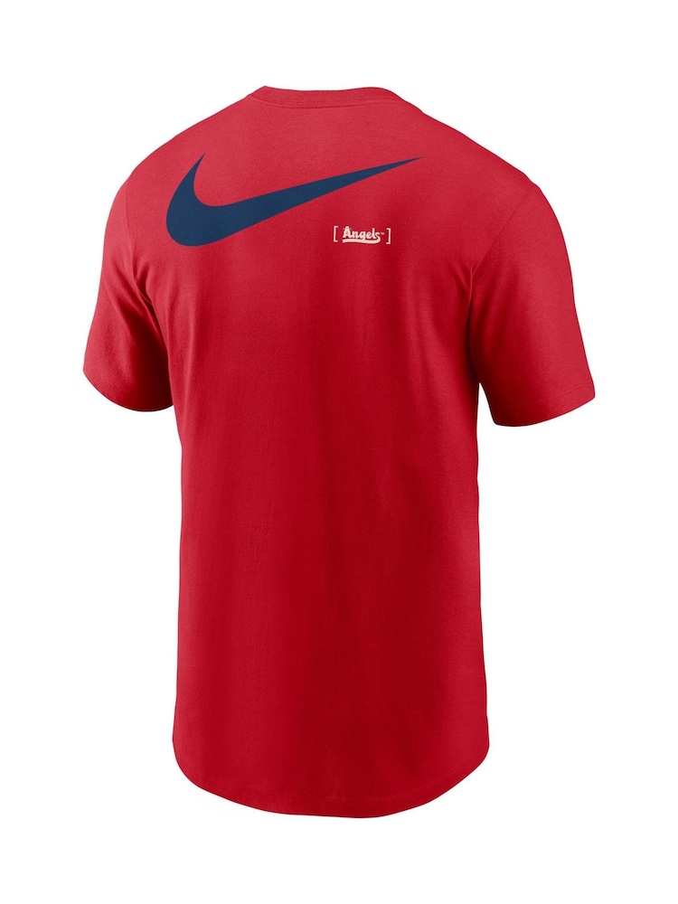 Fanatics Red 100% Cotton MLB Los Angeles Angels 2 Hit Speed City Connect T-Shirt - Image 3 of 3 Fanatics Red 100% Cotton MLB Los Angeles Angels 2 Hit Speed City Connect T-Shirt - Image 3 of 3
