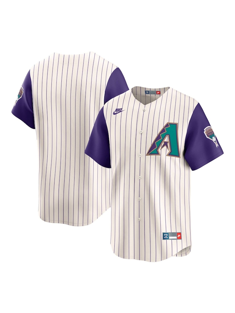 Fanatics MLB Arizona Diamondbacks Limited Cooperstown 1998-06 White Jersey - Image 1 of 3