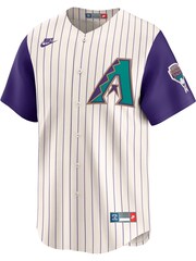 Fanatics MLB Arizona Diamondbacks Limited Cooperstown 1998-06 White Jersey - Image 2 of 3