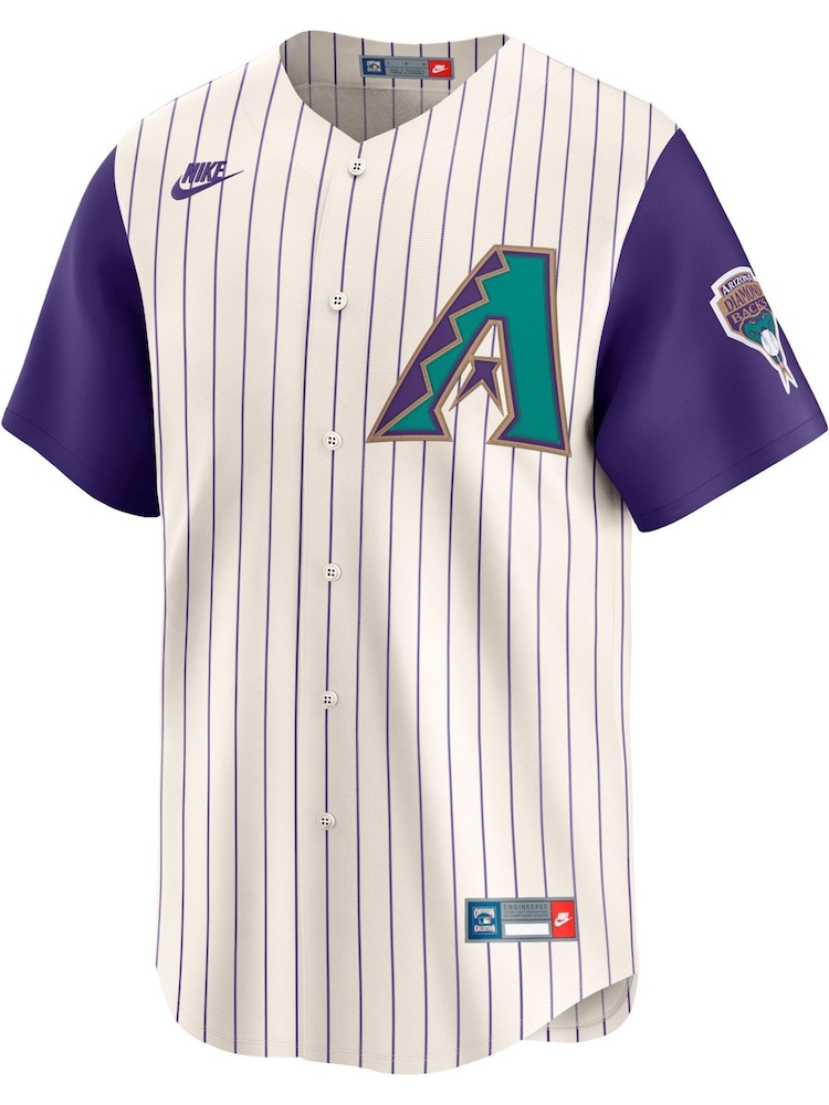 Fanatics MLB Arizona Diamondbacks Limited Cooperstown 1998-06 White Jersey - Image 2 of 3
