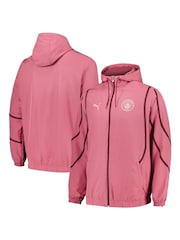 Puma Pink Manchester City Pre Match Jacket - Image 1 of 3