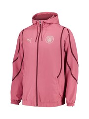 Puma Pink Manchester City Pre Match Jacket - Image 2 of 3