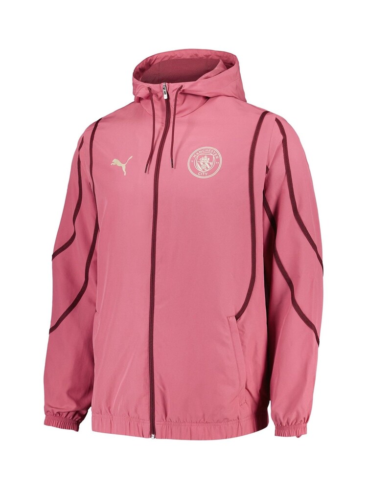Puma Pink Manchester City Pre Match Jacket - Image 2 of 3