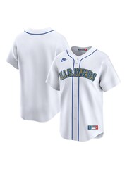 Fanatics MLB Seattle Mariners Limited Cooperstown 1987-92 White Jersey - Image 1 of 3