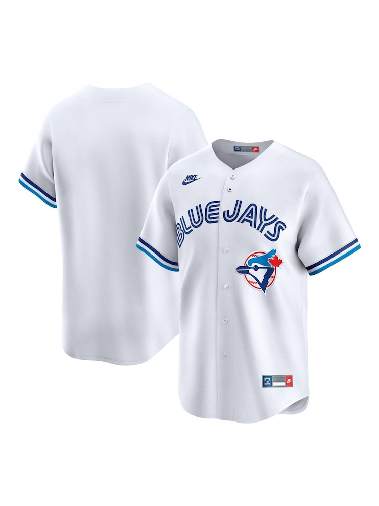 Fanatics MLB Toronto Blue Jays Limited Cooperstown 1979-88 White Jersey - Image 1 of 3